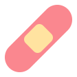 Adhesive Bandage on Tossface