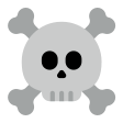 Skull And Crossbones on Tossface