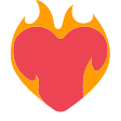 Heart On Fire on Tossface