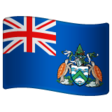 Ascension Island Flag on WhatsApp