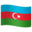 Azerbaijan Flag on WhatsApp