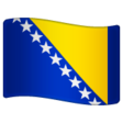 Bosnia & Herzegovina Flag on WhatsApp