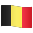Belgium Flag on WhatsApp