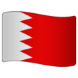 Bahrain Flag on WhatsApp