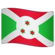 Burundi Flag on WhatsApp