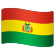Bolivia Flag on WhatsApp