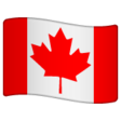 Canada Flag on WhatsApp