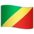 Congo - Brazzaville Flag on WhatsApp
