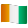Côte D’ivoire Flag on WhatsApp