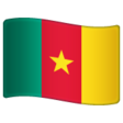 Cameroon Flag on WhatsApp