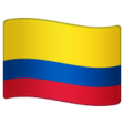 Colombia Flag on WhatsApp
