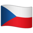 Czechia Flag on WhatsApp