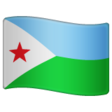 Djibouti Flag on WhatsApp