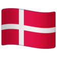 Denmark Flag on WhatsApp