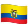 Ecuador Flag on WhatsApp