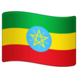Ethiopia Flag on WhatsApp