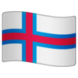 Faroe Islands Flag on WhatsApp