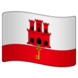Gibraltar Flag on WhatsApp