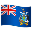 South Georgia & South Sandwich Islands Flag on WhatsApp