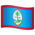 Guam Flag on WhatsApp