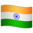 India Flag on WhatsApp