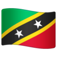 St. Kitts & Nevis Flag on WhatsApp