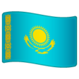 Kazakhstan Flag on WhatsApp
