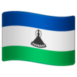 Lesotho Flag on WhatsApp
