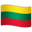 Lithuania Flag on WhatsApp