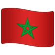 Morocco Flag on WhatsApp