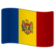 Moldova Flag on WhatsApp