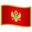 Montenegro Flag on WhatsApp