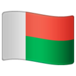Madagascar Flag on WhatsApp
