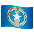 Northern Mariana Islands Flag on WhatsApp