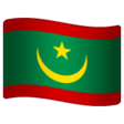 Mauritania Flag on WhatsApp