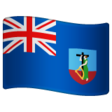 Montserrat Flag on WhatsApp