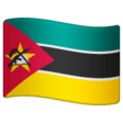 Mozambique Flag on WhatsApp