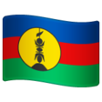 New Caledonia Flag on WhatsApp