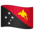 Papua New Guinea Flag on WhatsApp