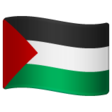 Palestinian Territories Flag on WhatsApp