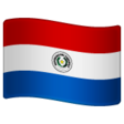 Paraguay Flag on WhatsApp