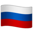 Russia Flag on WhatsApp