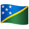 Solomon Islands Flag on WhatsApp