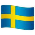 Sweden Flag on WhatsApp