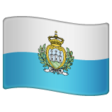 San Marino Flag on WhatsApp