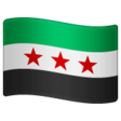 Syria Flag on WhatsApp