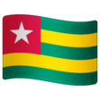 Togo Flag on WhatsApp