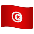 Tunisia Flag on WhatsApp