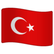 Türkiye Flag on WhatsApp