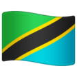 Tanzania Flag on WhatsApp